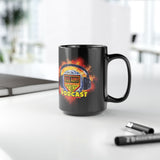 KISS Army Nation Podcast Black Mug 15oz