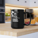 Space Invader Black Mug 15oz