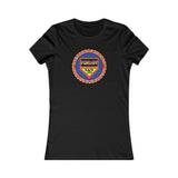 Podcast Rock City Ladies Classic Tee, front view