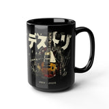 Rocket Ride Black Mug 15oz