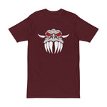Men's Heavyweight Tee with Dragon - Perfect for Casual Wear, Rock Music Merchandise, Gift Ideas,