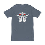 Men's Heavyweight Tee with Dragon - Perfect for Casual Wear, Rock Music Merchandise, Gift Ideas,