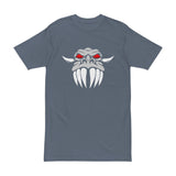 Men's Heavyweight Tee with Dragon - Perfect for Casual Wear, Rock Music Merchandise, Gift Ideas,