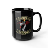 Sam The Serpent - Black Mug (11oz, 15oz)