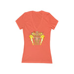 Love Gun Riser Women's Jersey Short Sleeve Deep V-Neck Tee