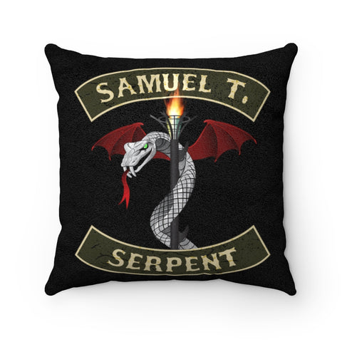 Sam The Serpent - Pillow
