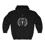 Vintage Trouble Crest - Men's Zip Hoodie