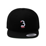 Catman Lucky 3 - Embroidered Flexfit Snapback Hat
