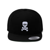 Demon Skull - Embroidered Flexfit Snapback Hat