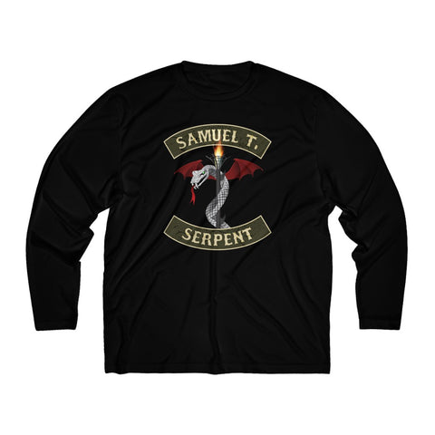 Sam the Serpent - Men's Activewear Moisture-Wicking Tee