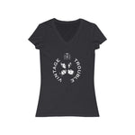 Vintage Trouble Tour - Women's V-Neck Tee