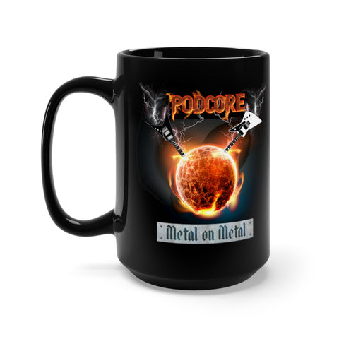 PODCORE - Black Mug 15oz