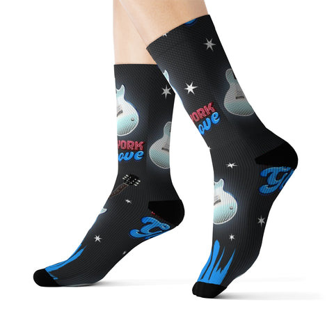 NY Groove - All Over Print Socks