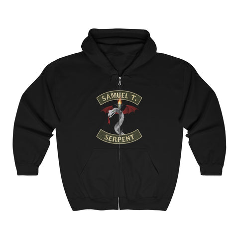 Sam the Serpent - Men's Zip Hoodie