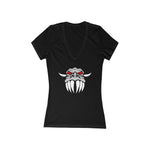 Dragon Face - Women's V-Neck Tee