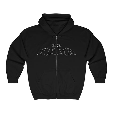 Demon Bat - Men's Zip Hoodie