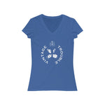 Vintage Trouble Tour - Women's V-Neck Tee