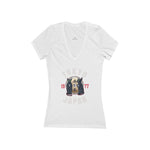 Tom and Jerry - Women's V-Neck Tee