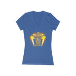 Love Gun Riser Women's Jersey Short Sleeve Deep V-Neck Tee