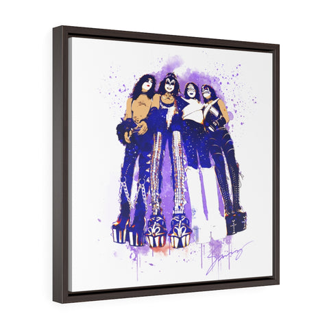 ALIVE 96 - Square Framed Premium Gallery Wrap Canvas