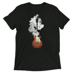 Smoking Guitar - Tri-Blend Tee