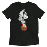 Smoking Guitar - Tri-Blend Tee